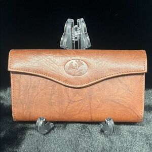 Buxton Brown Genuine Leather Wallet